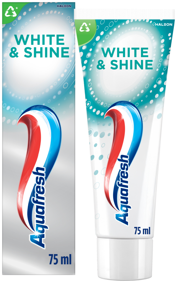 Aquafresh White & Shine Tandpasta Voor Wittere Tanden 75 ML