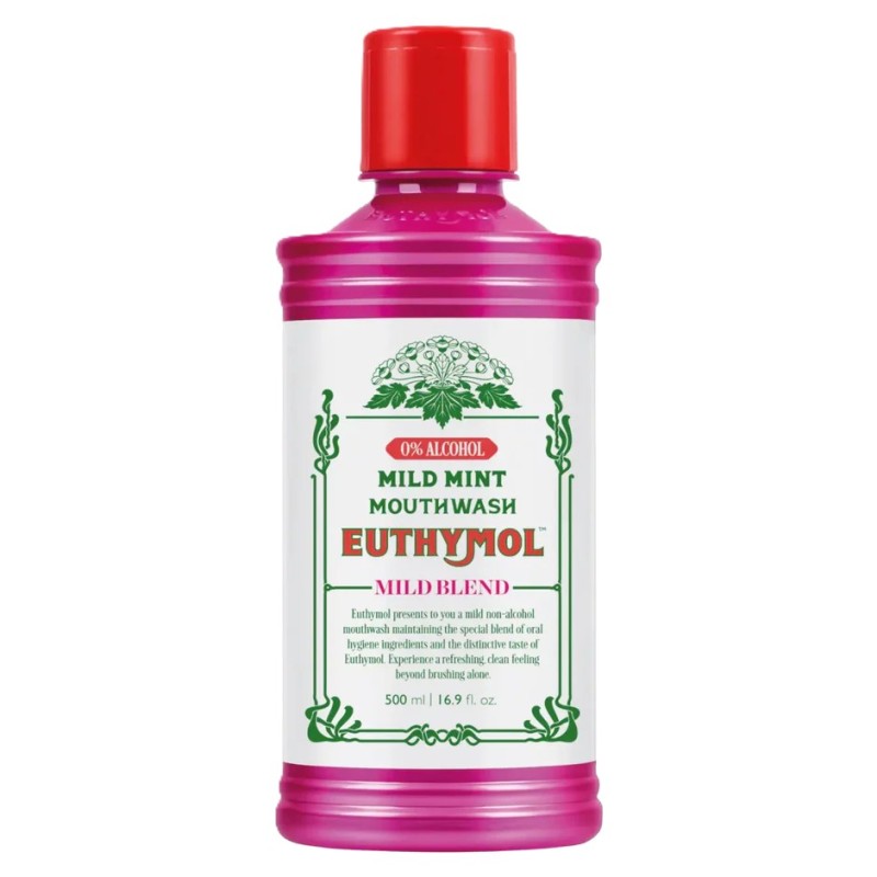 Euthymol Mondwater Mild Mint 500 ML