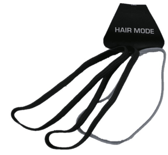 Sportelastiek Zwart/Grijs 3 Stuks