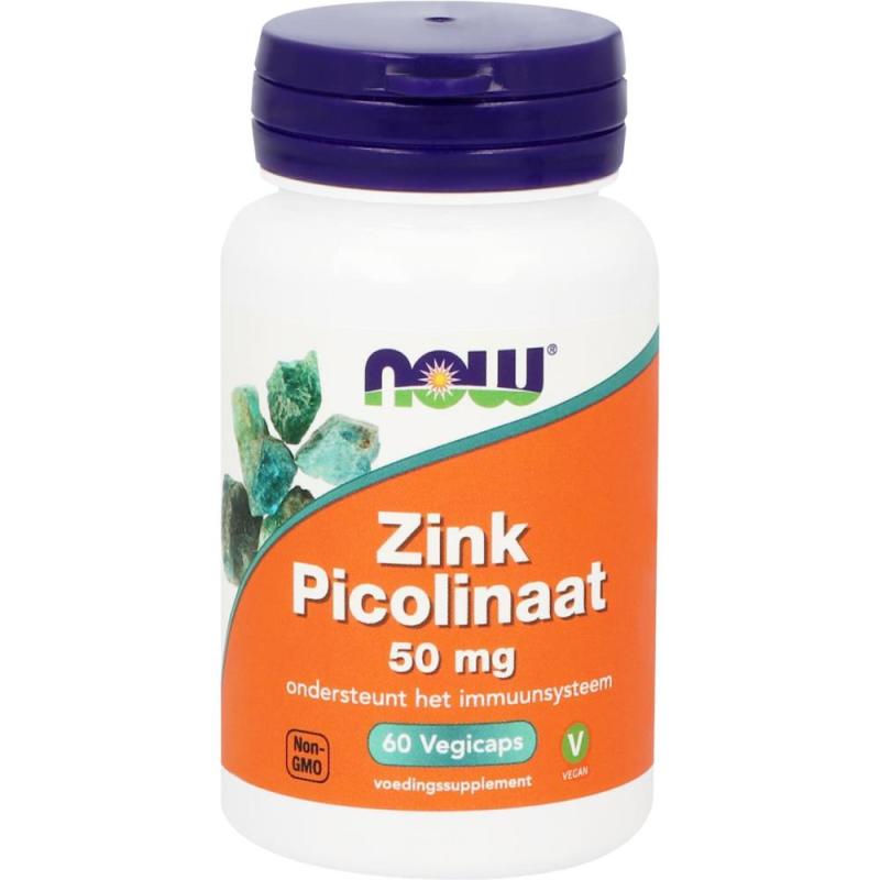 Zink Picolinaat 50mg 60 capsules