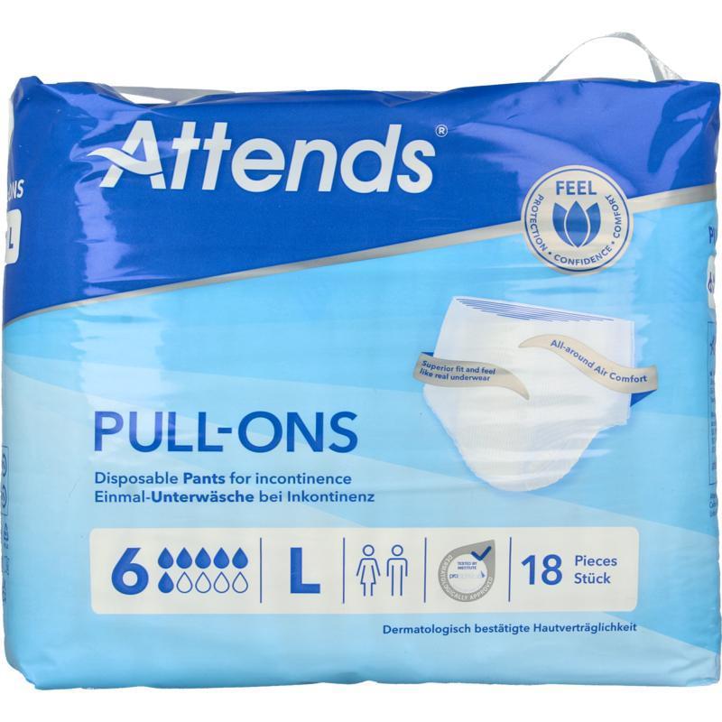 Pull-ons 6 maat L 18 Stuks