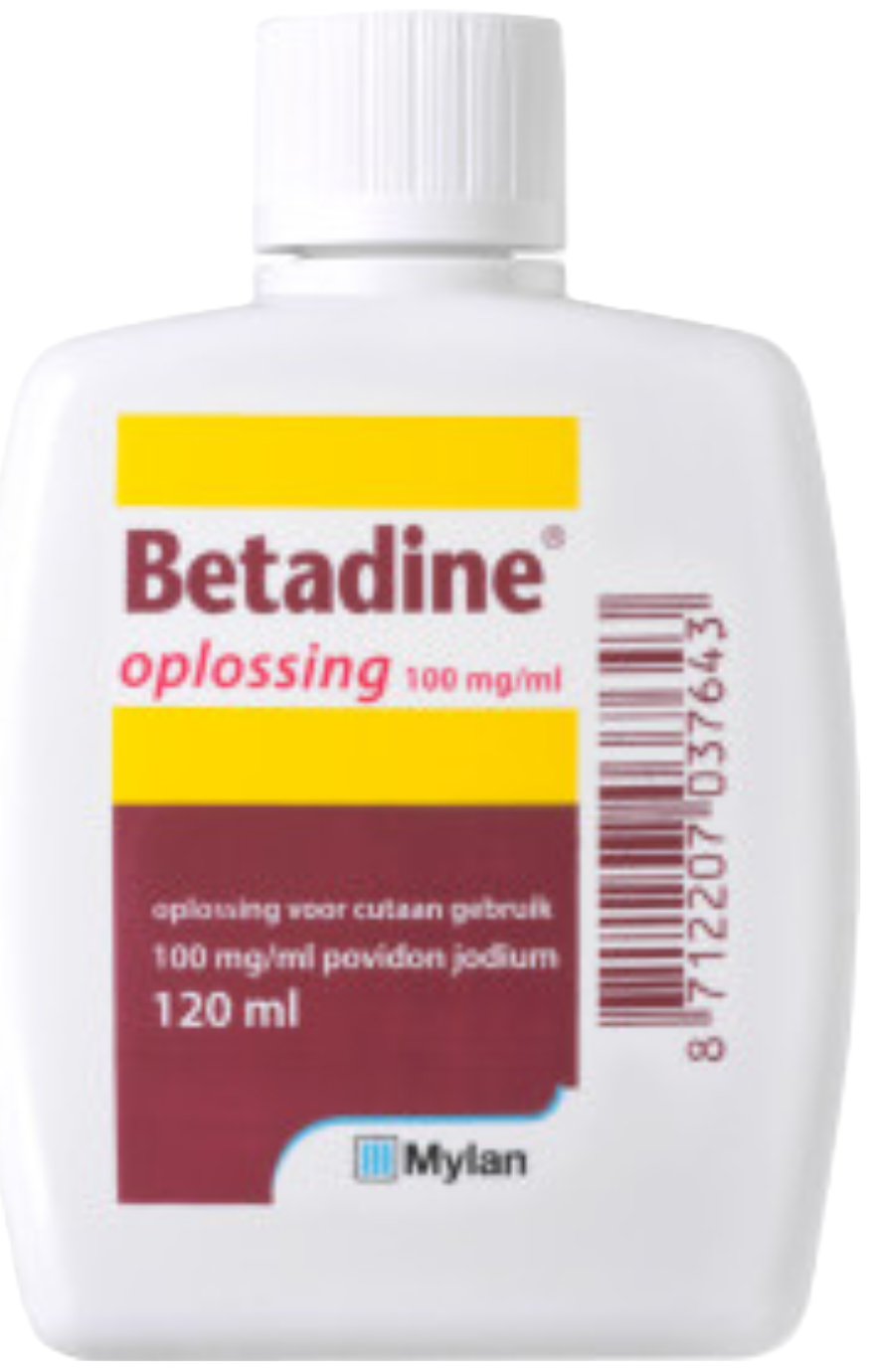 Betadine Jodium Oplossing 120 ML