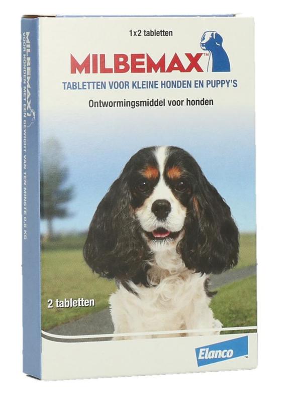 Tabletten Puppy/kleine Hond 2 Tabl. <5kg