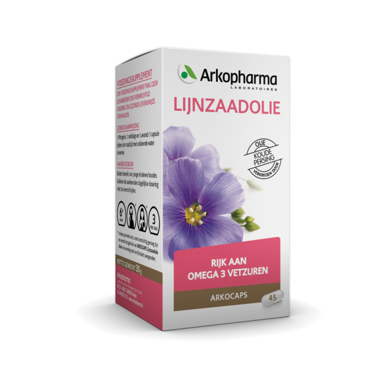 Lijnzaadolie 45 capsules