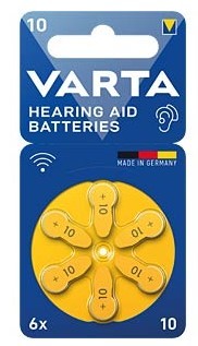 Gehoorbatterij 10 6 Stuks