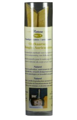 Oorkaarsen naturel nr 1 2st