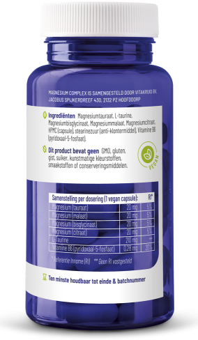 Vitakruid Magnesium Complex 90 Vegan Capsules