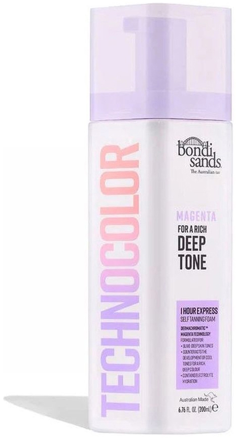 Bondi Sands Technocolor Zelfbruiner Schuim Body Magenta 200 ml