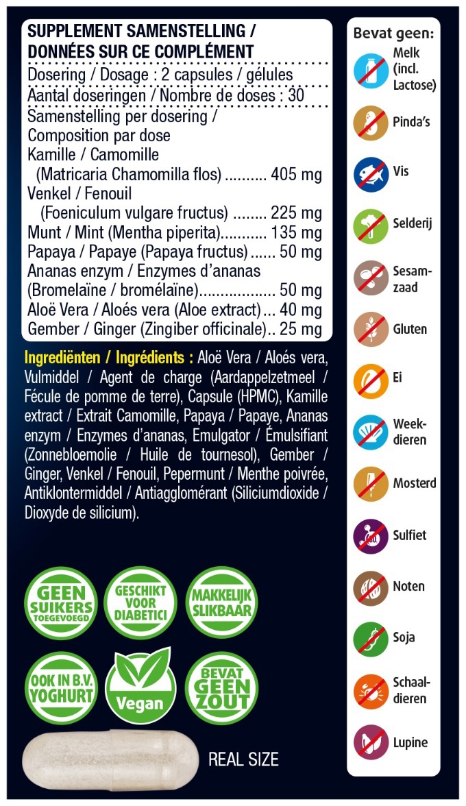 Lucovitaal Spijsvertering 60 capsules