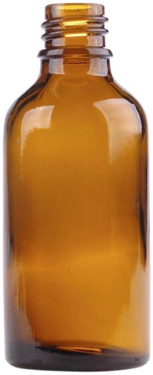Flesje glas 50ml amber 5st