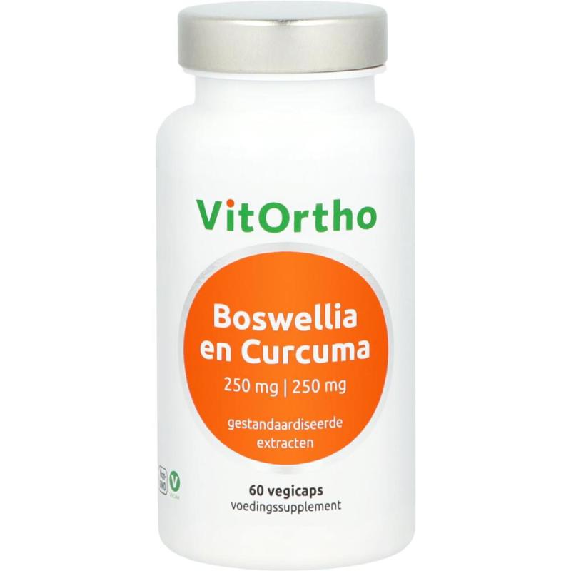 Boswellia 250mg & Curcuma 250mg 60 capsules