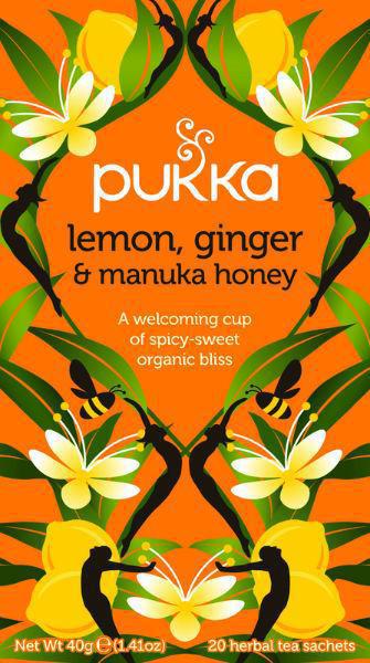 Thee Lemon Ginger & Manuka Honey 20 zakjes