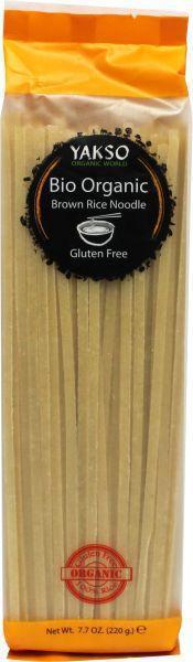 Yakso Rice noodle bruin 220G