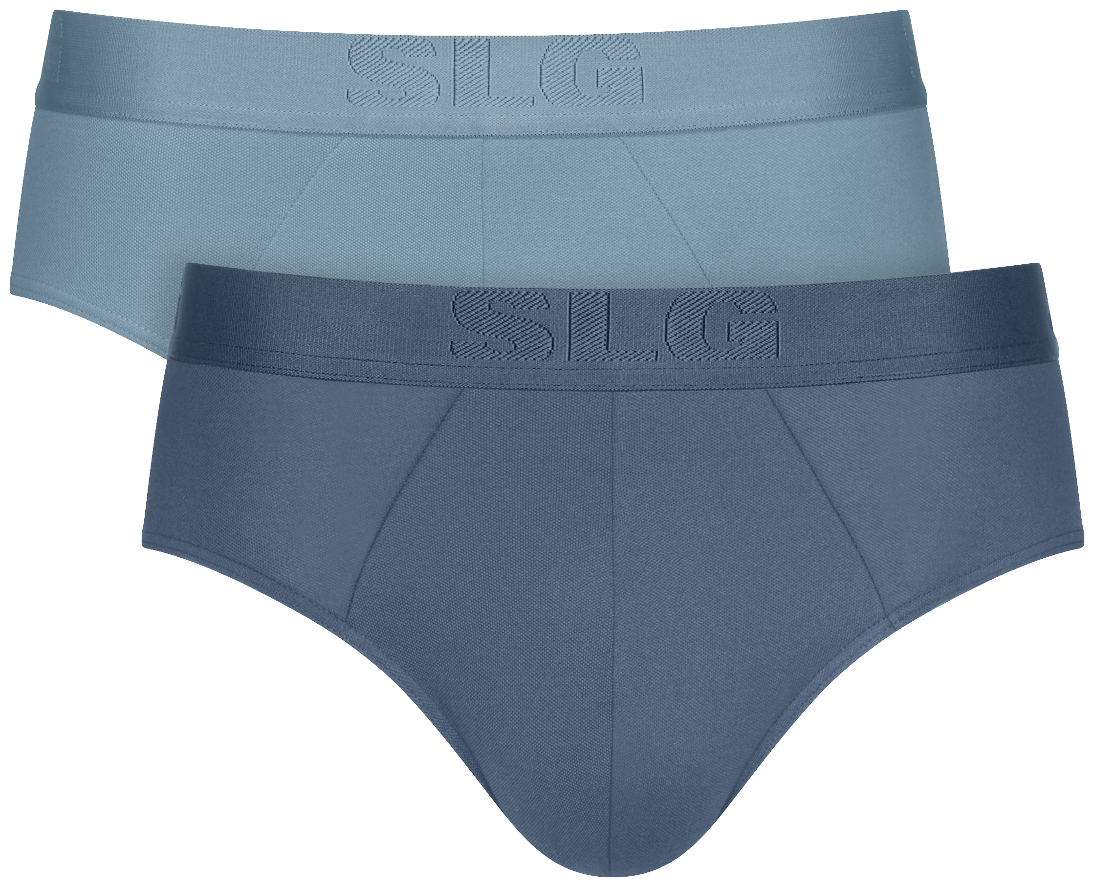 Sloggi Heren SLG Base Soft Brief 2-Pack Blue - Light Combination