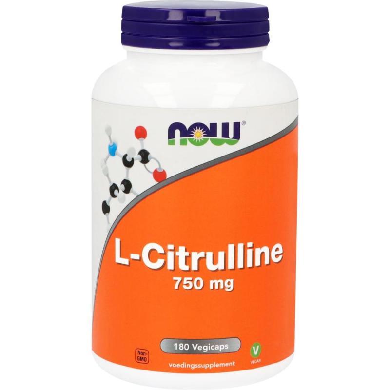 L-Citrulline 750mg 180 capsules