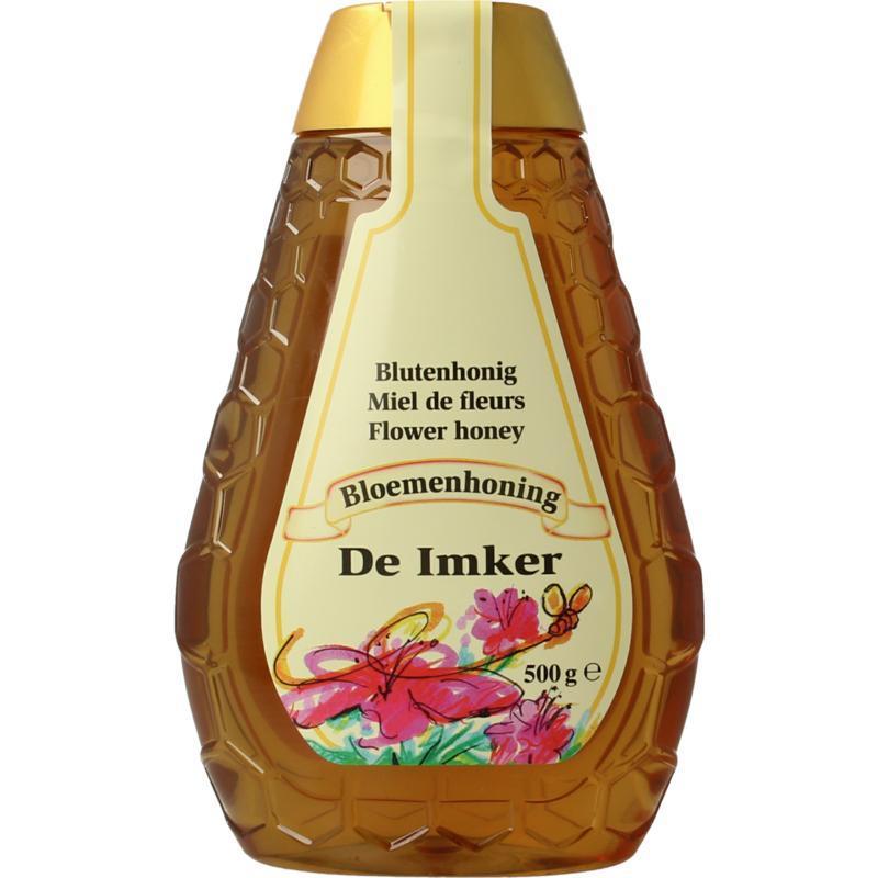 Bloemenhoning knijpfles 500g