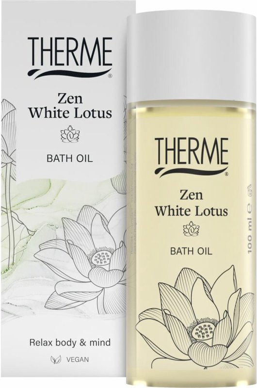 Zen white lotus bath oil 100ML