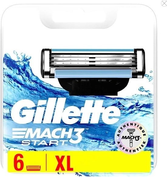 Gillette Mach3 Start Mesjes 6 St 6st