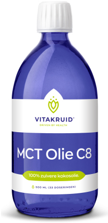 Vitakruid MCT Olie C8 500ml