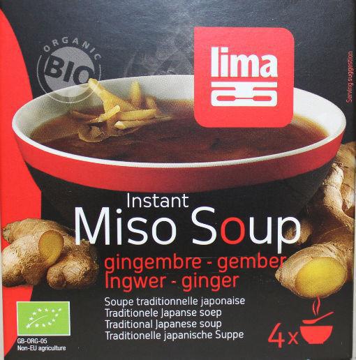Lima Instant Misosoep Gember 4x15g