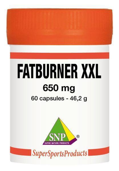 Fatburner XXL 650 mg Puur 60 capsules