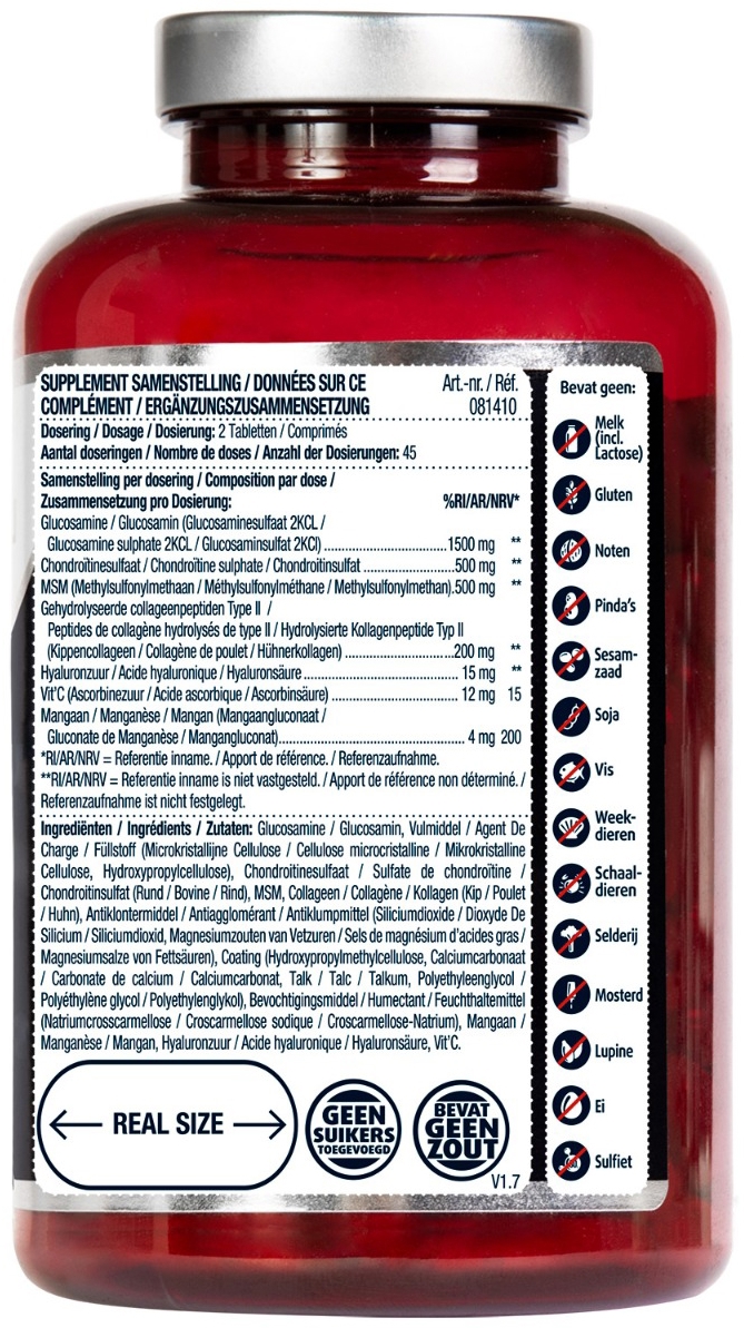 Lucovitaal Glucosamine Collageen Type 2 90 Tabletten