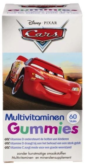 Cars Multivitamine Gummies 60 stuks