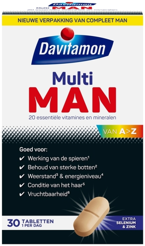 Compleet Man 30 tabletten