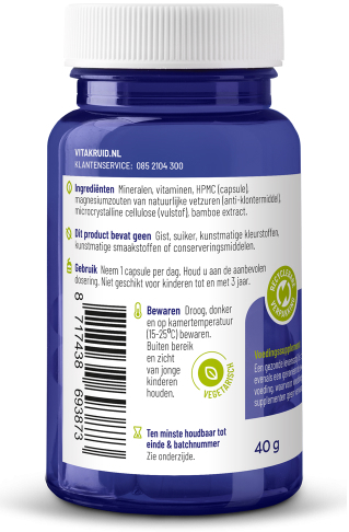 Vitakruid Multi 100% RI 90 Vega capsules
