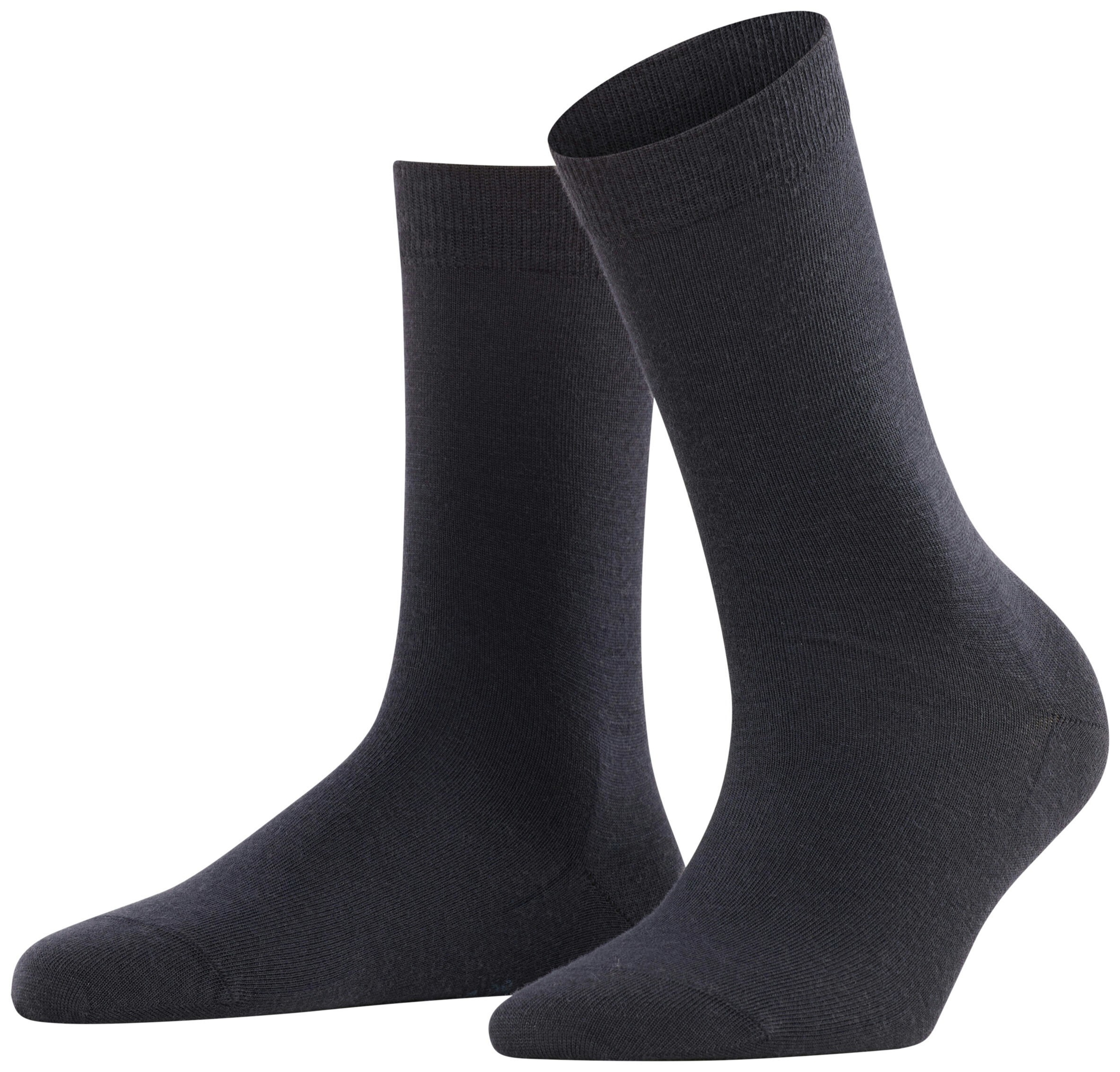 FALKE Dames Softmerino Sokken Blauw