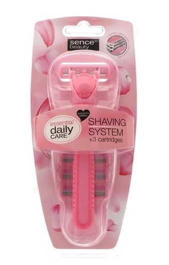 Scheersysteem + 3 Mesjes 1 Stuk