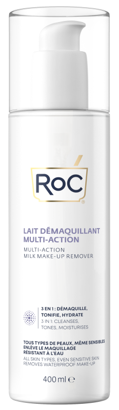 Multi action make up remover milk 400ml