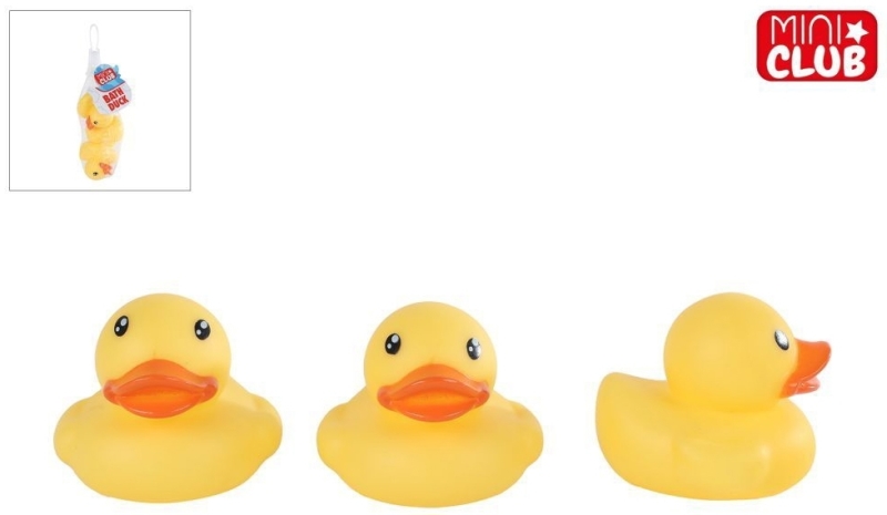 Badeendjes 3stuks 6cm
