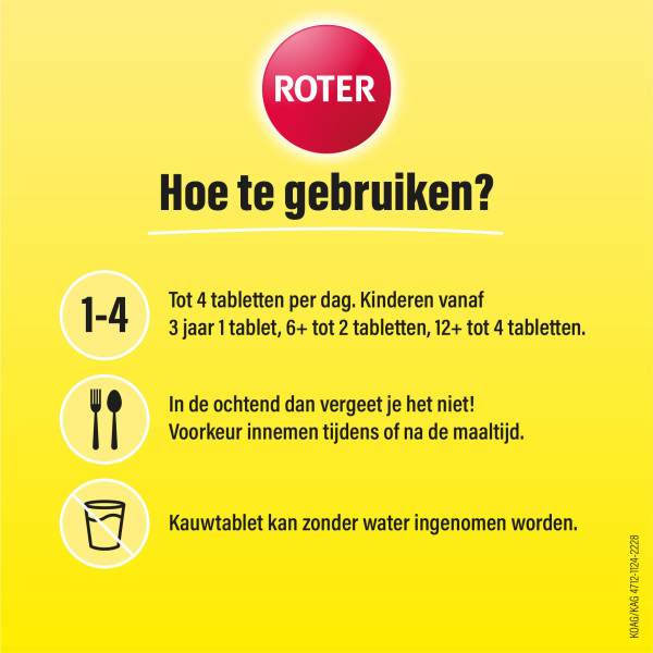 Roter Vitamine C 70mg Citroen 800 stuks