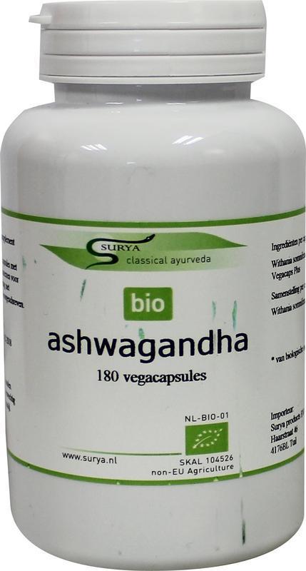 Ashwagandha Bio 180 capsules