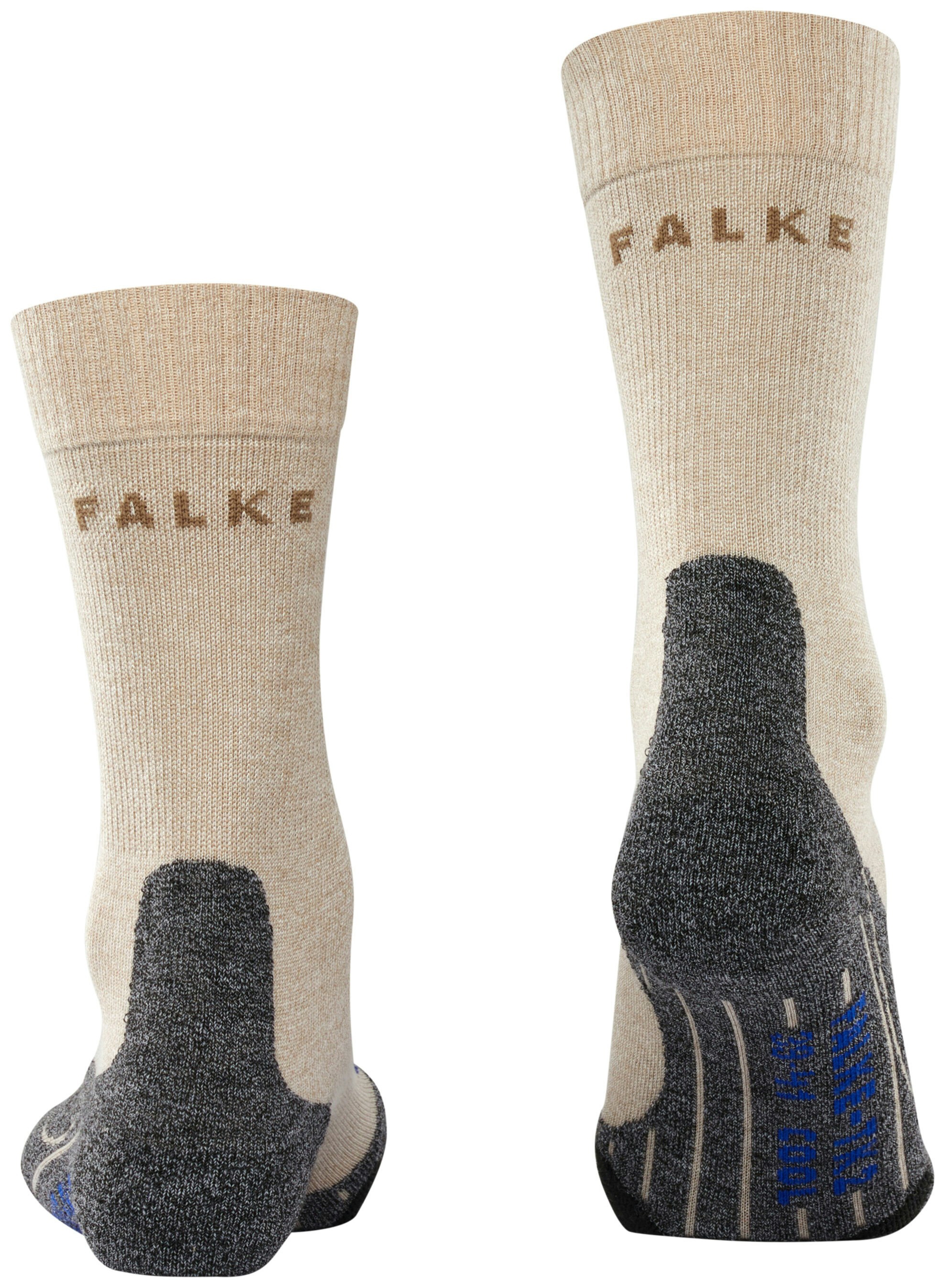 FALKE Heren TK2 Explore Cool Wandelsokken Natural Melange