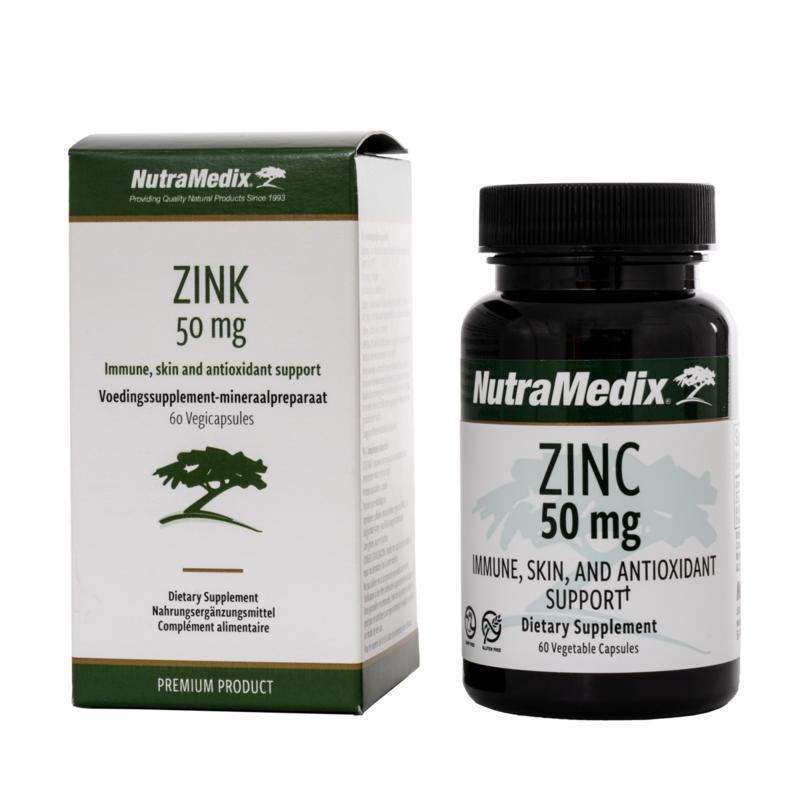 Zink 50mg 60 Capsules