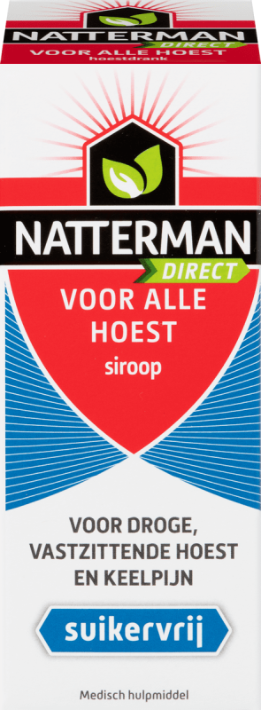 Direct Alle Hoest Suikervrij Siroop 120 ml