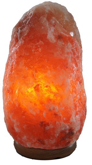 Himalayazoutlamp 10.1 - 12kg hoogte 28cm ex