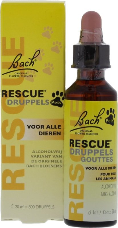 Rescue pets druppels 20ml