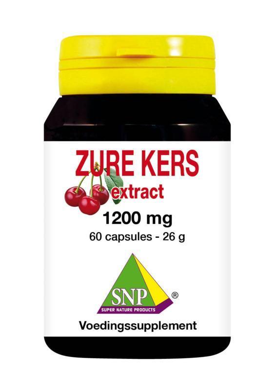 Zure kers extract 1200 mg 60 Capsules