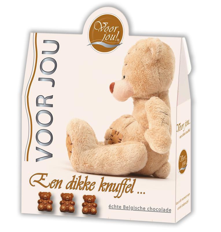 Chocolade Beertjes Dikke Knuffel 100g