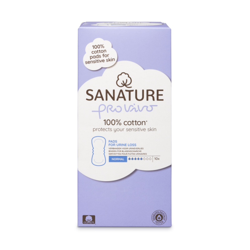 Incontinentieverband Normaal Pro Vivo 100% Katoen 10 stuks