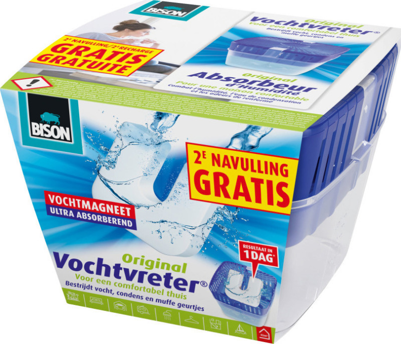 Vochtvreter + 2 Navullingen Neutraal 2 x 900 gram