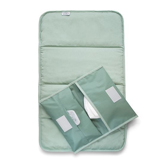 Napper verschoonset pale green/groen 1set