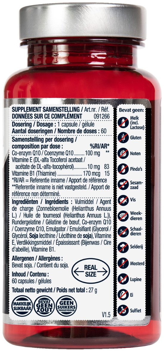 Lucovitaal Q10 100mg 60caps