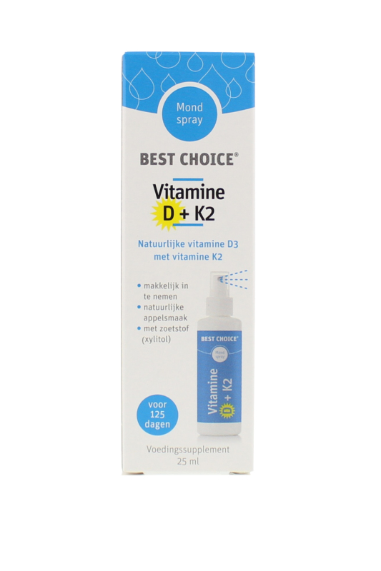 Vitaminespray Vitamine D3 + K2 25ml