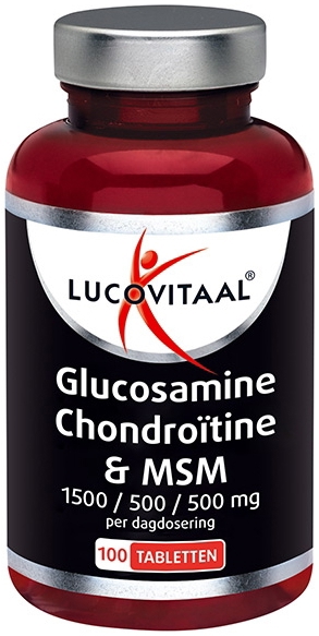 Lucovitaal Glucosamine Chondroïtine MSM 100 tabletten