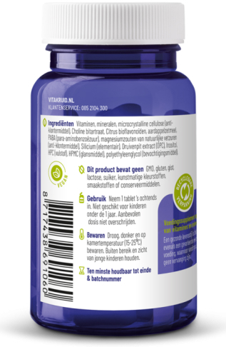 Vitakruid Multi Dag Vrouw 30 tabletten