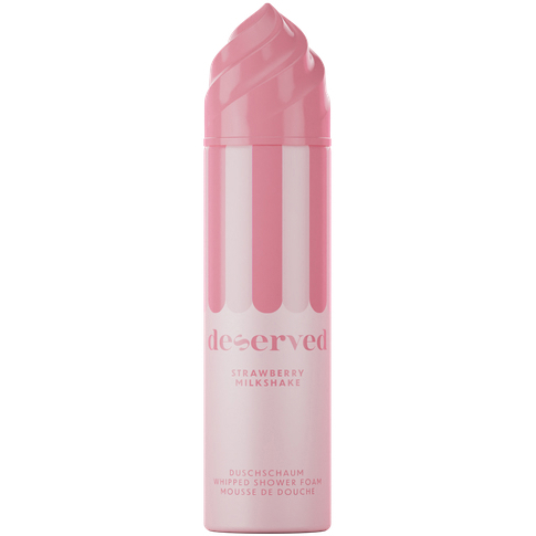 Deserved Whipped Foam Strawberry Milkshake 250 ml